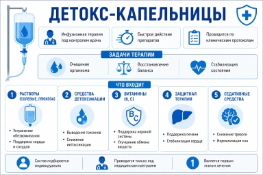 Капельница от наркотиков на дому в Благовещенске